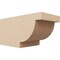 Ekena Millwork 6in. W x 6in. H x 12in. L Alpine Woodgrain TimberThane Rafter Tail, Primed Tan RFTUR06X06X12ALPRCPR - alternate 1